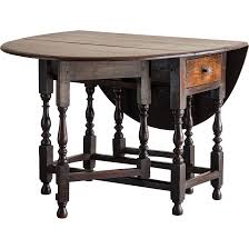 English Oak Drop Leaf Table With Drawer Circa 1790 Outdoor Furniture Cushions Drop Leaf Table Furniture
