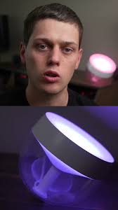 Philips Hue Iris Smart LED Lamp Review #smarthome #smartlights #lighting