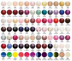 40 perspicuous gelish colors chart