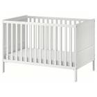 Crib, white, 27 1/2x52 
