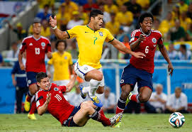2014 fifa world cup knockout stage. 2014 Fifa World Cup Brazil Advances Past Colombia Neymar Out For Semifinals