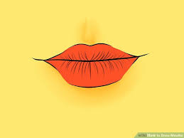 When you are finished you should end up with a full, sensual set of lips. How To Draw Lips Male Female Smiling From The Side