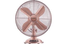 A device for creating a current of air or a breeze, especially: Nordic Mdf30cn 30cm Copper Desk Fan At The Good Guys