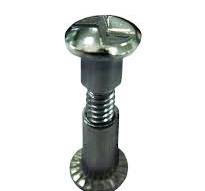 Tornillos Chicago Tornillos de tornillo de barril Tornillos Chicago para  cuero, paquete de 10 postes de tornillo unidireccionales, tornillos  sexuales, ...