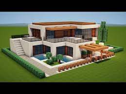 Minecraft crafts minecraft garden minecraft farm cute minecraft houses minecraft house tutorials minecraft plans minecraft house designs amazing minecraft minecraft decorations. Modernes Haus In Minecraft Bauen Tutorial Haus 206 Youtube Minecraft Haus Minecraft Haus Bauen Minecraft Haus Bauplan