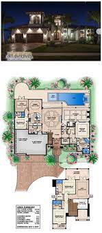 Beach House Plan Coastal Home Floor Plan Designed For Waterfront Lot Coastal House Plans Beach House Plans Beach House Plan