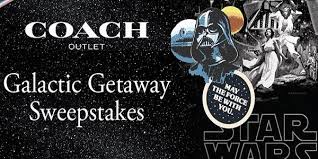 Www Coachoutlet Com Starwars Win Trip To Either New York Or Los Angeles Star Wars Star Wars Film New Star Wars