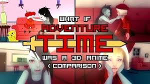 Thanks to 3d printing, we can create brilliant and useful products, from homes to wedding accessories. What If Adventure Time Was A 3d Anime Comparison Adventure Time Adventure Anime