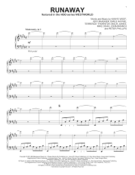 What does kanye west's song runaway mean? Ramin Djawadi Runaway Sheet Music Download Printable Pdf Music Notes Score Chords 252707