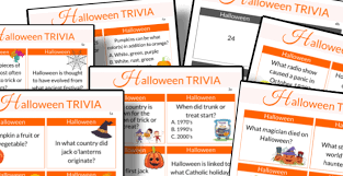 Buzzfeed staff, canada attention — this is not a quiz. Halloween Trivia Questions Organized 31
