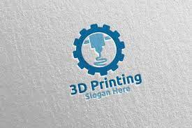 3d Printing Company Logo Design 55 576736 Logos Design Bundles In 2021 Printing Company Logo Company Logo Design Logo Design