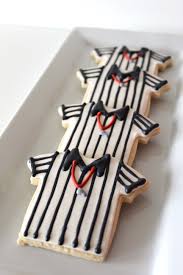 See some adorable heart cookie decorating in this post on pennies on a platter. Football Decorated Sugar Cookies
