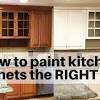 Knobs, screws and hinges can get in the way and make painting much more difficult, but removing them creates a more flat surface with easier maneuverability. 1