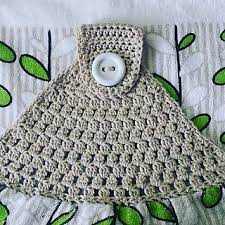 Simple Towel Topper Crochet Towel Crochet Topper Crochet Edging