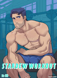 Stardew Workout gay porn comic 