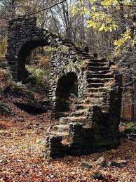 A Staircase In The Woods In Scotland Abandoned Places Outdoor Scenery