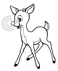Robert may, a copywriter for montgomery ward's mail order catalog division, was the employee tasked with writing a story and creating a marketable character for the coloring book. Rudolph The Red Nosed Reindeer Coloring Page Color Luna