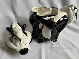 Vintage Looney Tunes Pepe le Pew and Penelope Cookie Jar Other