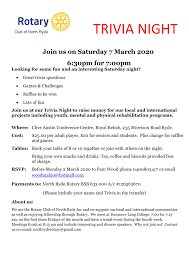 Buzzfeed staff can you beat your friends at this quiz? Trivia Night Rotary District 9685