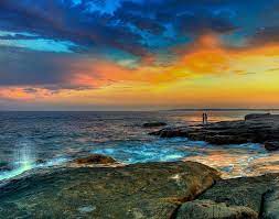 Sunset On York Beach Maine Hdr York Beach York Beach Maine Best Places To Vacation