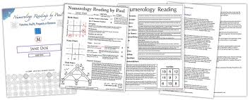 Full Numerology Readings By Paul Get The Number Advantage