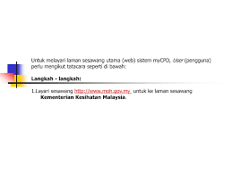 Looking for mycpd moh gov popular content, reviews and catchy facts? Ppt User Manual Online Monitoring Of Continuing Professional Development System Mycpd Powerpoint Presentation Id 5518110