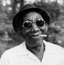 MISSISSIPPI JOHN HURT, in Washington Square Park in New York City, 1965. He  was a fantastic and dearly loved artist, first recording for Okeh in 1928,  rediscovered in the 1960s, playing a