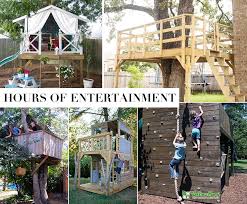 Building tree houses is a great way to spend time with your kids. Top 10 Reasons Kids Need A Treehouse
