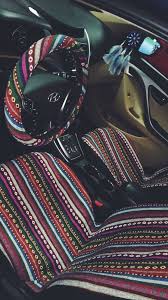 Pin By Katelyn On Steering Wheel Cover Hippie Car Girly Car Accessories Boho Car Accessories