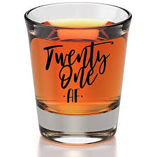 Personalised engraved 50ml shot glass birthday 18th 19th 20th 21st 25th stag do. 25 Best 21st Birthday Gifts To Celebrate The Big Day
