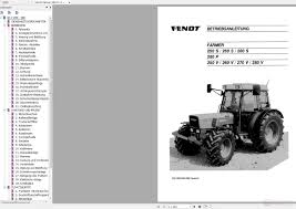 Due to conditions under which they may be operated, no warranties of any kind, express or implied, are made as to any tires or tubes. Fendt Farmer 250 To 280 S P V 297000000006 Operator S Manual Auto Repair Manual Forum Heavy Equipment Forums Download Repair Workshop Manual
