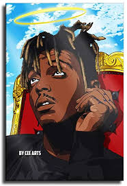 Check out amazing juicewrld artwork on deviantart. Juice Wrld Fan Art Anime Canvas Art Poster And Wall Art Picture Print Modern Family Bedroom Decor Posters Amazon Co Uk Kitchen Home
