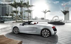 Audi R8 Wallpapers Audi R8 Spyder Audi White Car