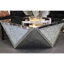 The Grand Gold Mirrored Dining Table Ebay Silver Vase Decor Coffee Table Mirrored End Table