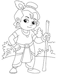 Dogs love to chew on bones, run and fetch balls, and find more time to play! Supreme Personality Of Godhead Krishna Coloring Pages Download Print Online Coloring Pages For Free Color Nimbus
