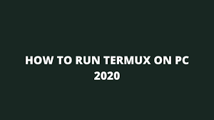 How To Download Install Termux On Pc Windows 10 8 7 2020 In 2020 Windows 10 Installation Windows
