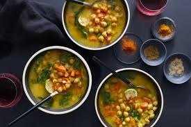A savory vegan comfort food that's packed with rich and delicious flavors. Moroccan Chickpea Carrot And Spinach Soup Punchfork