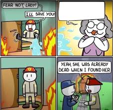 Lady In Fire Comic Blank Template Imgflip