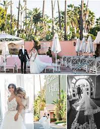 Negar And Joshua S Refreshingly Bold And Modern Wedding At The Beverly Hills Hotel Photos Courtesy Of Jessica Clair Beverly Hills Hotel Wedding Hotel Wedding