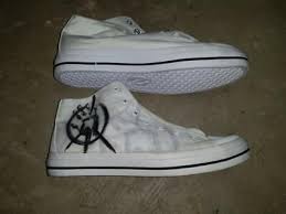 NVR5 Mens Hi Top Sneakers Shoes Motor Marc Peace NOSWOT Size 6.5 EUR 38.5