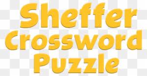 Check spelling or type a new query. Sheffer Crossword Puzzle Answers Large1 Portray Lovely Crossword Free Transparent Png Clipart Images Download