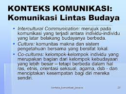 Dimensi komunikasi antar budayaada tiga dimensi yang perlu diperhatikan dalam komunikasi lintas budaya antara lain: Pelopor Konteks Komunikasi Ppt Download