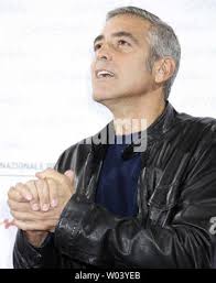 Actor George Clooney arrives for the photocall of the film "Michael Cayton"  in competition at the 64th Venice Film Festival, in Venice, Italy,  Thursday, Aug 30, 2007. (AP Photo/Michele Gregolin Stock Photo -