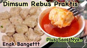 Dimsumrebus Saos Cara Membuat Dimsum Rebus Mantul Dan Resep Saos Dimsum Bahan 350gr Daging Ayam Filet Yg Bagian Paha Makanan Jalanan Resep Makanan Makanan