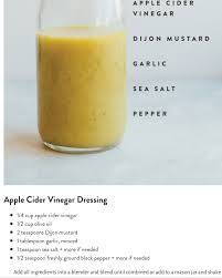 Apple Cider Vinegar Dressing Apple Cider Vinegar Recipes Apple Cider Vinegar Dressing Recipe Vinegar Salad Dressing