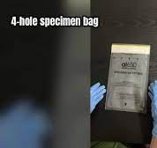 4-hole specimen bag whitout absorbent pouch