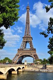 Create your paris travel guide! Eiffel Tower Seine River And Pont D Lena Bridge In Paris France Encircle Photos
