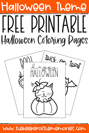 These spring coloring pages are sure to get the kids in the mood for warmer weather. Free Printable Halloween Coloring Pages The Keeper Of The Memories