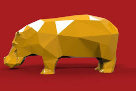 Original Low Poly Model Simbol Of Zoo High Quality Low Polygonal Model Ready For 3d Printing This Model Does Not Use A T Zoo Prints Prints Low Poly 3d Models
