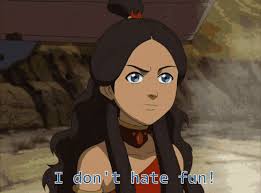 Katara is a waterbending master, born in the southern water tribe to chief hakoda and his wife kya. Katara Avatar The Last Airbender Gif Katara Avatar The Last Airbender Momo Discover Share Gifs